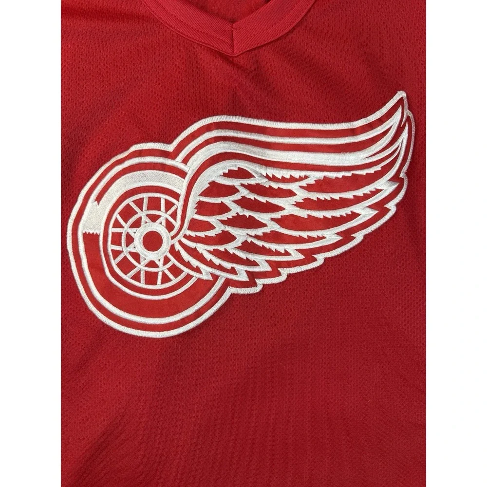 Vintage Starter Detroit Red Wings Jersey Mens XL NHL Hockey Red Pullover